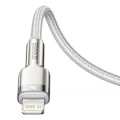 Miniatyrbild 3 av 11: Baseus Cafule USB-C till Lightning datakabel, PD, 20W, 2m, vit