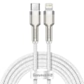Miniatyrbild 1 av 11: Baseus Cafule USB-C till Lightning datakabel, PD, 20W, 2m, vit