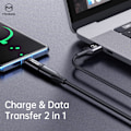 Miniatyrbild 6 av 8: McDodo OT-7700 Lightning till USB-C-adapter, 3A, svart