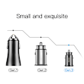 Miniatyrbild 4 av 7: BASEUS 2xUSB 3.1A, smart mini snabbladdare till bilen