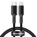 Miniatyrbild 1 av 11: Baseus CATLGD-01 Lightning till USB-C kabel, PD, 18W, 3A, 1m svart