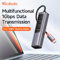 Miniatyrbild 2 av 6: McDodo HU-112 USB-C hubb, 4xUSB3.0+USB-C, PD, 100W