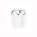 Miniatyrbild 2 av 2: Skyddsfodral i silikon till Apple Airpods, vit vit