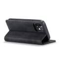 Miniatyrbild 5 av 10: CaseMe 013 Series läderfodral till iPhone 12 Mini, svart svart
