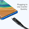 Miniatyrbild 5 av 8: McDodo OT-7700 Lightning till USB-C-adapter, 3A, svart