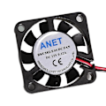 Miniatyrbillede 4 af 5: 12v Dc køleblæser 40x40x10mm 2-leder model 4010s til 3d-printer Cpu Gpu-ekstruder