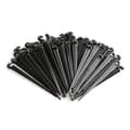 100 st/set 4/7 mm Mikro Slang Fixerad C-typ Hållare Droppbevattningstillbehör