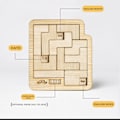 Miniatyrbild 5 av 8: Daglig kalenderpussel-Träpussel för barn Vuxna-Ett pussel att utmana 365+ datum, Office Logic Puzzle Calendar Brain Game