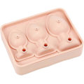 Miniatyrbilde 1 av 4: Prank Rumpeplugg Formet Isbiter Brett, Morsom Silikonform For DIY Kake Sjokolade Godteri Pink