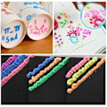 Pikkukuva 5 / 5: Magic Popcorn -tussit, Magic Puffy -tussit, 3D-väri Magic DIY Bubble Popcorn -piirustustussit, turvalliset taidetussit yhteensopivat syntymäpäiväkorttien kanssa 1 Box