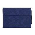 Miniatyrbilde 1 av 5: For Microsoft Surface Go / Go 3 / Go 2 10,5-tommers Pu Leather Tablet Keyboard Case Stativ Beskyttende nettbrettdeksel Blue