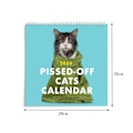 Pikkukuva 2 / 6: 2024 Pissed-Off Cats Kalenteri Seinäkalenteri Riippuva kalenteri