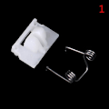 Miniatyrbillede 1 af 5: Elektrisk Push Saks Hårklipper Plastic Tong Coldless Clip Spring White swing head and spring