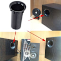 Miniatyrbild 3 av 5: Högtalarport Rör Subwoofer Basreflex Rör Högtalarrör Låda Port