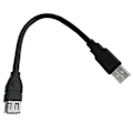 Miniatyrbilde 3 av 5: USB-adapterkabel Firewire IEEE 1394 6-pin hunn til USB 2.0 AM-adapterkabel Plug and Play for Dig