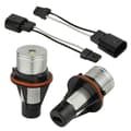 1 par 8000K hvite LED Angel Eye markeringslys for- E39 E53 E60 E63 E64 E66 E87 5 6 7 X3 X