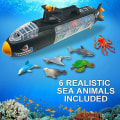 Miniatyrbilde 5 av 5: 55 cm oktonauter Action Figur Leketøy Svart U-båt Modell Kaptein Barnacel Dyrefigruer Barn Jul Bursdagsgaver 8pcs Doll NO BOX