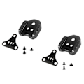 Miniatyrbillede 1 af 5: Cykellås Pedal Adapter Road Convert Pedal Spd Shoe Cleat Cover Dual-use Adapter Cleats Cykel