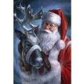 Miniatyrbild 1 av 5: (30x40cm) Diamantmålning för jul - Diamantkonstsatser