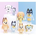 Pikkukuva 2 / 6: Sarjakuva-animaatio Bluey Playtime Lelut Mallihahmot Lasten lelu 12 kpl 12PCS