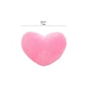 Miniatyrbillede 3 af 4: 20 cm Plush hjerteform pude Pynte dekorative rygpuder til gave til Valentinsdag Red One Size