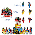 Pikkukuva 4 / 5: Avengers-supersankariteemainen syntymäpäiväjuhlat Ilmapallot Banderollit set