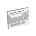 Miniatyrbilde 1 av 5: Stort periodisk system med ekte elementer inni, akryl periodisk system