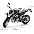 Pikkukuva 3 / 4: 1:12 Kawasaki Z900 Alloy Valettu Valmistettu Moottoripyörämalli Leikkiauto Kokoelma Autopyörä Iskunvaimentimet Maastoauto Moottoripyörä Leikkiauto Bl Gold