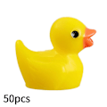 Pikkukuva 2 / 5: Mini Keltaiset Ankanpojat Ankanpojat Pienet Ankat Puutarha Maisema Akvaario Nukkekoti Ruukkukasvit Sisustus 50 Pcs