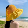 Miniatyrbild 2 av 5: Solskydd för kvinnor | Andas ljus färg, bekväm mjuk lätt, tom toppdesign skyddande hatt för utomhusbruk för dagliga resor på stranden