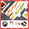 Miniatyrbillede 7 af 7: Hjemmelavet laver kimbap form riskugleform sushi roll diy sushi værktøjssæt