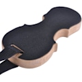 Miniatyrbild 5 av 5: Massivt trä Cello Endpin Stöd Halkfri propp Ankare Celloformad skärm 3-håls stativ i naturträ