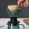Miniatyrbillede 4 af 5: Nedsænkningsdrypper Switch Glass V60 Hæld over kaffemaskine V-form kaffedrypper og filtre V02