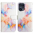 Miniatyrbillede 2 af 5: Taske til Oppo Find X5 Pro Cover Wallet Marmor Magnetic Læder Taske C3