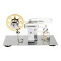 Miniatyrbilde 1 av 4: Stirling Engine Motor Kit Mini Varmluft Stirling Engine Motor Model Streaming Power Fysikk Eksperiment Pedagogisk leke