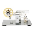 Miniatyrbillede 1 af 4: Stirling Engine Motor Kit Mini Varmluft Stirling Engine Motor Model Streaming Power Fysik Eksperiment Pædagogisk legetøj