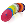 Pikkukuva 3 / 5: 8m / Roll Rim Blades Auto Ajoneuvojen väri Pyörän Vanteet Suojat Sisustus Strip Tire Guard Line Kumi Mounding Trim Tire Guard Line Red
