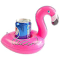 Pikkukuva 3 / 5: Puhallettava kelluva Flamingo-juomateline 12 pakkaus