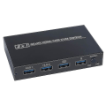 Miniatyrbillede 2 af 5: 2 Port Hdmi Usb Kvm 4k Switch Splitter til delt skærm tastatur og mus Adaptiv