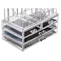 Miniatyrbillede 4 af 4: Makeup Opbevaring Make Up Organizer Kosmetisk Opbevaringsskuffe Akryl Gennemsigtig