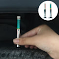 Miniatyrbillede 3 af 5: Universal bildæk Dæk Slidbanedybde Måler Dæk Slidbanemønster Dybde Måling Pen Autoreparation Tykkelse Inspektionsværktøj| | two color