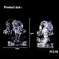 Miniatyrbillede 3 af 3: 3D Krystal Puslespil Stiksav Clear Tolv 12 Constellation Astrolog Flash LED-lys B