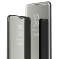 Miniatyrbild 2 av 4: Phone case kompatibelt för OnePlus 6T 6,41 " case Clear View Flip Case Stativ Funktion-lila