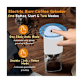 Miniatyrbilde 3 av 5: Elektrisk kaffekvern, automatisk konisk kaffebønnekvern med justerbar, bærbar kaffe G