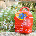 Miniatyrbild 1 av 2: Bubble Machine Kids Tålig automatisk bubbelblåsare utomhusleksak för pojke 118ML