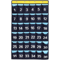 Pikkukuva 1 / 4: Numeroitu organizer Luokkahuoneen taskutaulukko matkapuhelimille Laskimien pidikkeet Sininen (36 taskua) 36 Pockets