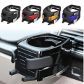 Miniatyrbillede 3 af 5: Bil Kopholder Udløb Luftventil Kop Rack Drikkevaremontering Indsæt Stand Holder Drikkeflaske Stand Container Krog Rack Bil | | Black
