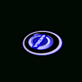 Miniatyrbillede 1 af 5: Velegnet til Volvo velkomstlys S90 S80L S60L XC60 modificeret laserlys projektionsdørlys（Sty