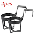 Pikkukuva 1 / 5: Kuorma-auton mukinpidike oven ikkuna ripustuskiinnitys juomat Vesipullot koukkutelineet Organizer Autotarvikkeet - juomatelineet 2pcs