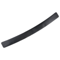 Miniatyrbilde 1 av 5: 3d karbonfiber bil bagasjerom beskyttelsesstrimmel tyggegummi støtfanger anti kollisjon Anti ripe bakluke trim dørterskel beskyttelseslist 90cm| | Black Carbon fiber